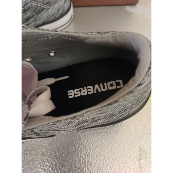 Converse All‎ Star Heather Grey Taylor Low Top Sneakers Size 8 - Picture 4 of 6